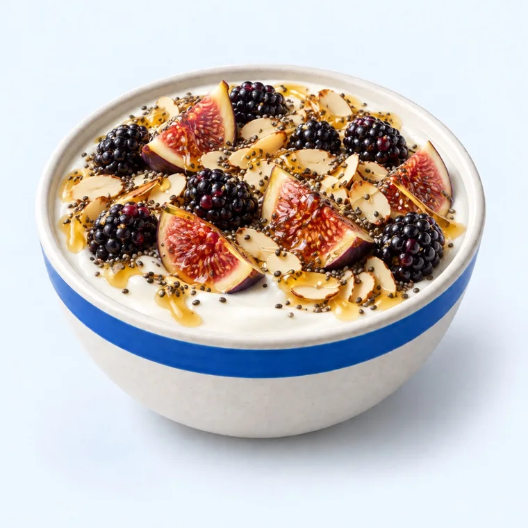 Fig and Honey: Late summer in a bowl.